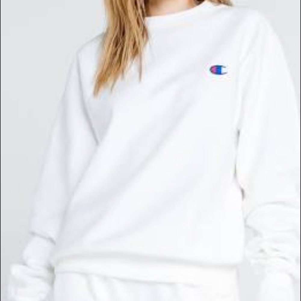 Classic Champion Off-White Crewneck